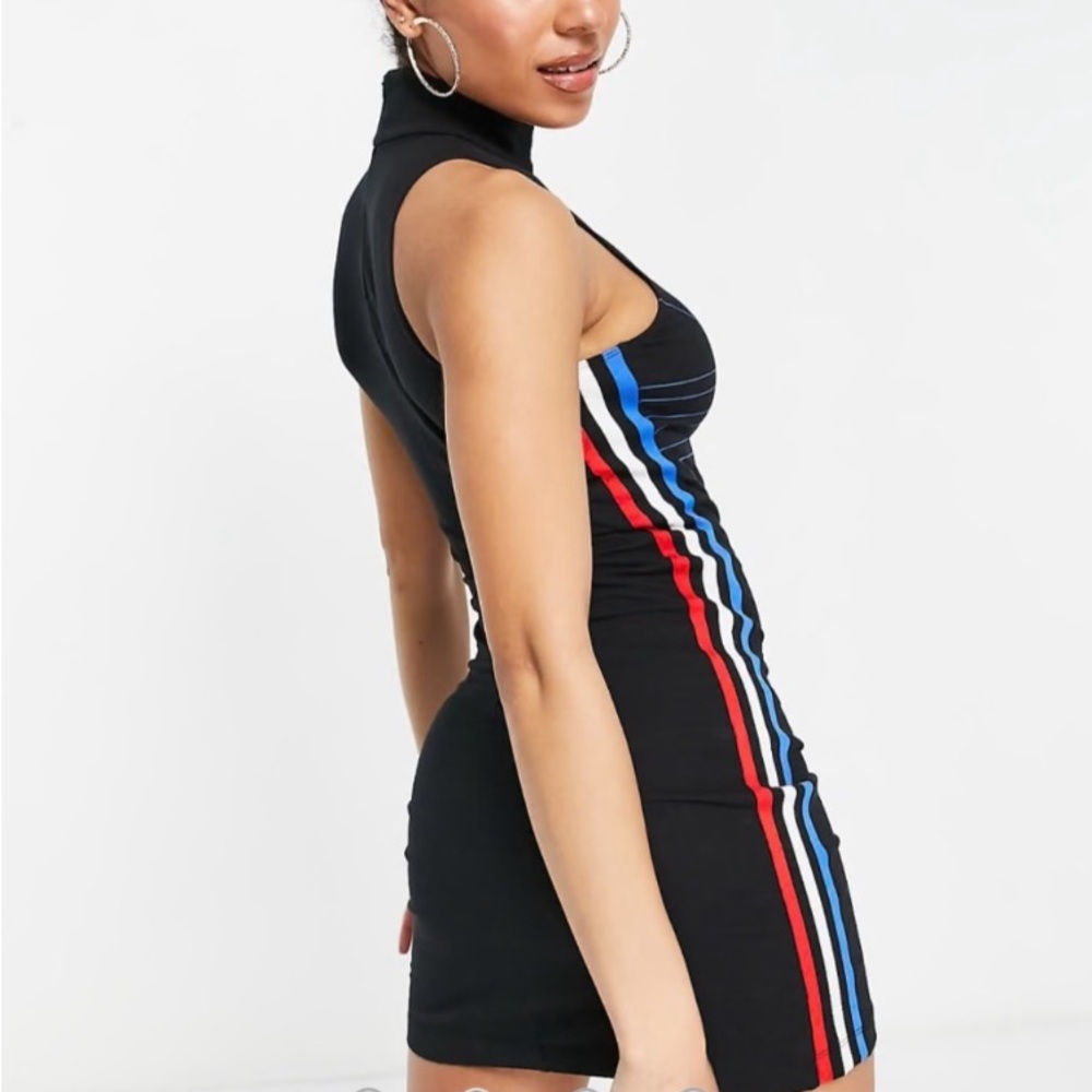 Adidas Originals Mockneck Bodycon Dress